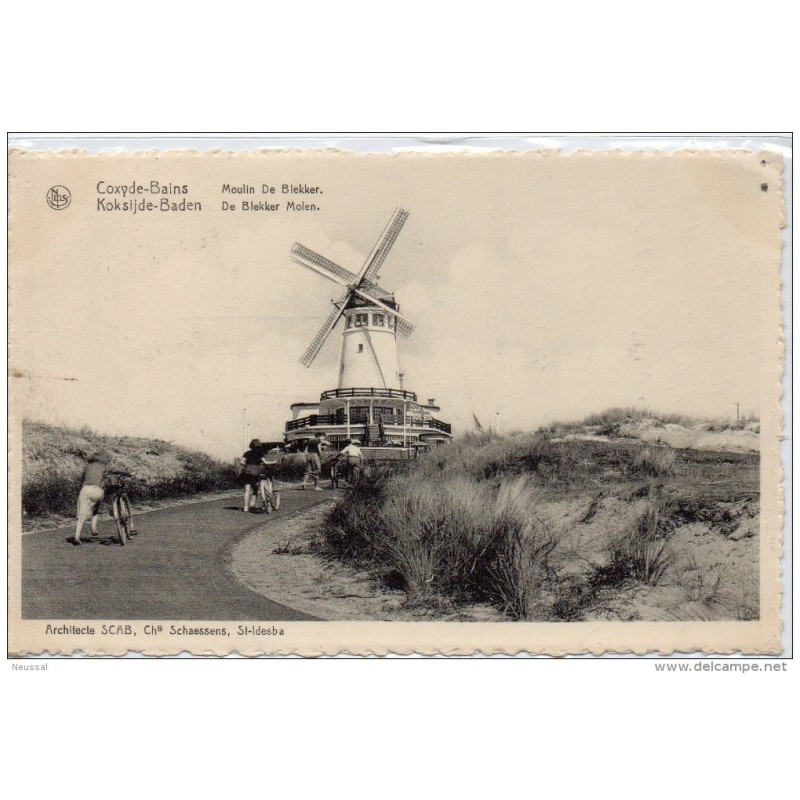 Tarjeta postal de coxydebains moulin de blekker Tarjeta postal de coxydebains moulin de blekker