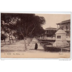 Tarjeta postal de canal de suez rue helene