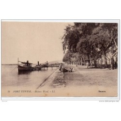 Tarjeta postal de egipto port tewfik