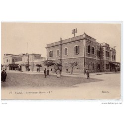 Tarjeta postal de egipto suez government house