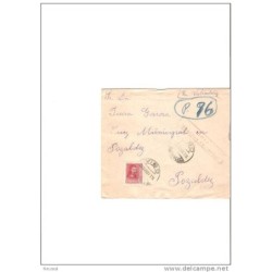 Carta con cuño censura militar vigo
