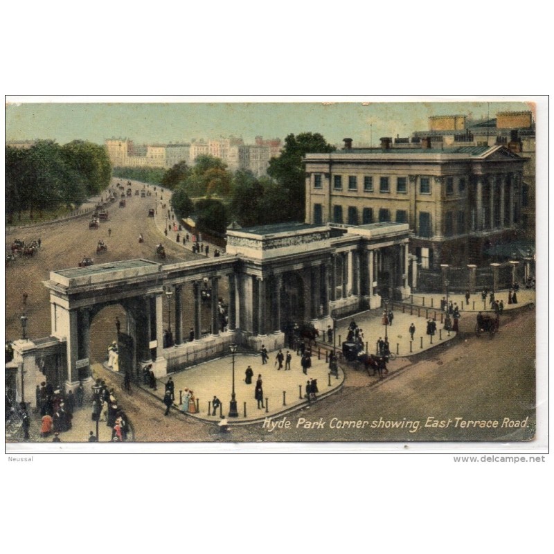 Tarjeta postal de inglaterra Hyde park Tarjeta postal de inglaterra Hyde park