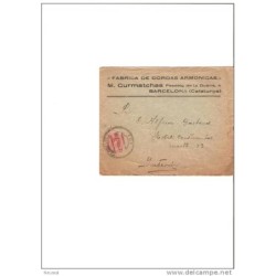 Carta con cuño 1917
