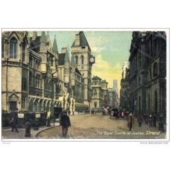 Tarjeta postal de inglaterra the royal courts of justice