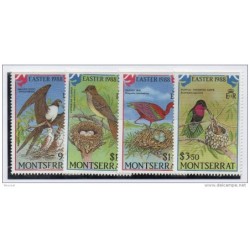 Serie 66972  pajaros montserrat