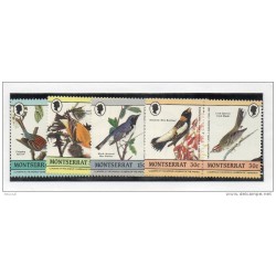 Serie 58895  pajaros montserrat