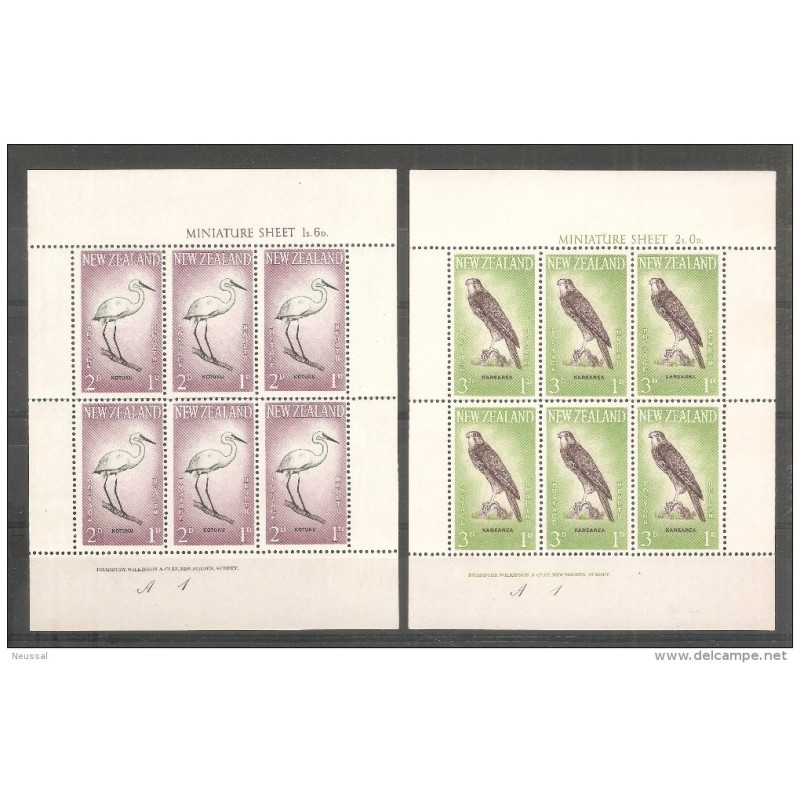 2 hb 4056 pajaros new zeland 2 hb 4056 pajaros new zeland