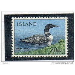 Sello 363  pajaros  islandia