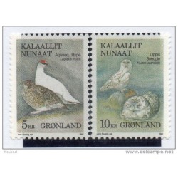Serie 1645  pajaros  groendlandia