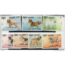 Serie 92733  perros  camboya
