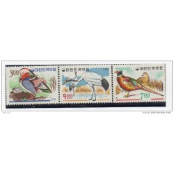 Serie 40406 pajaros corea del sur