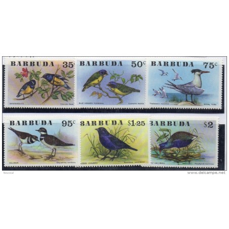 Serie 2516  pajaros barbuda