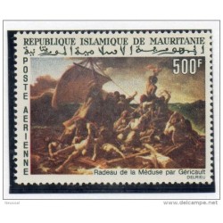 Sello A61  pintura mauritanie