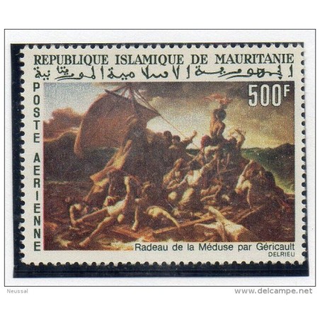 Sello A61  pintura mauritanie