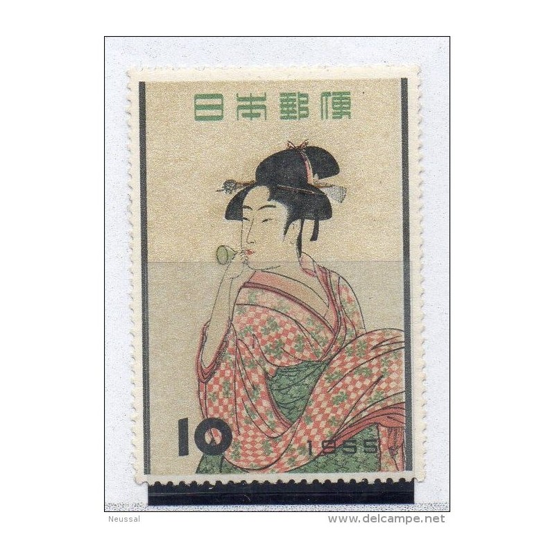 Sello n 571 pintura japon Sello n 571 pintura japon