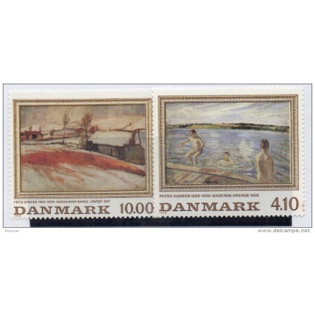 Serie n  9356 Pintura dinamarca