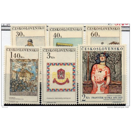Serie de pintura de checoslovaquia n 164146