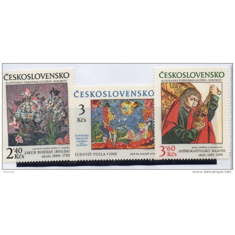 Serie de pintura de checoslovaquia n 230507 Serie de pintura de checoslovaquia n 230507