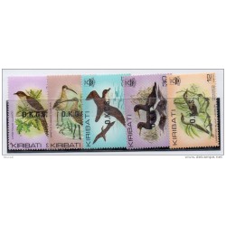Serie n 51620  Pajaros Kiribati sobrecarga OKGS
