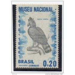 Sello n 855   Pajaro  Brasil