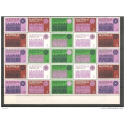 Serie de Australia en bloque n 4506