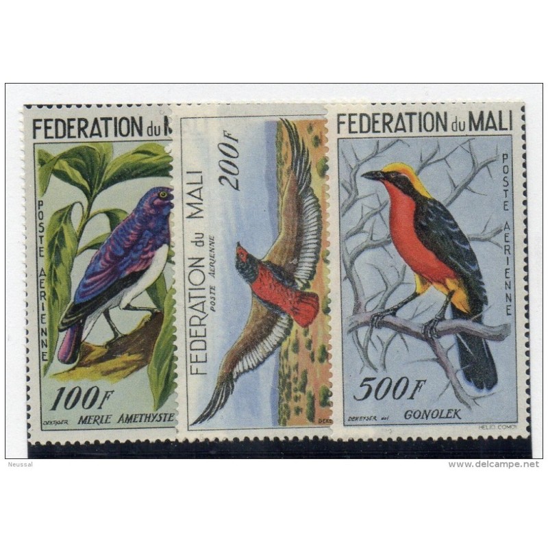 Serie n A24 Pajaros Mali Serie n A24 Pajaros Mali