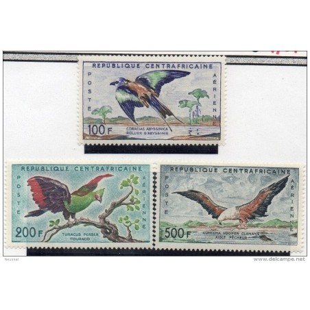 Serie n A13  Pajaros Centrafricaine