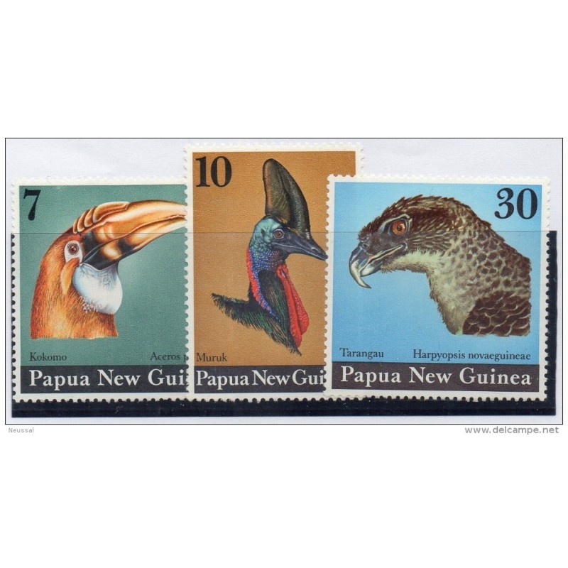 Serie n 269 71 pajaros Papua nueva guinea Serie n 269 71 pajaros Papua nueva guinea