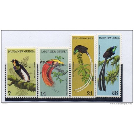 Serie n 23841 pajaros Papua nueva guinea
