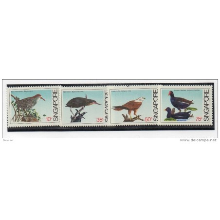 Serie n 432 5  Pajaros  singapour