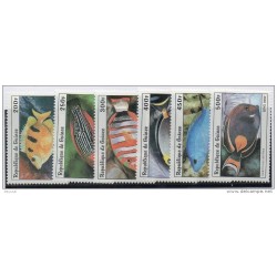 Serie n 11238   Peces  Guinee