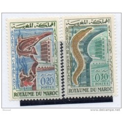 Serie n 4489  Peces  maroc