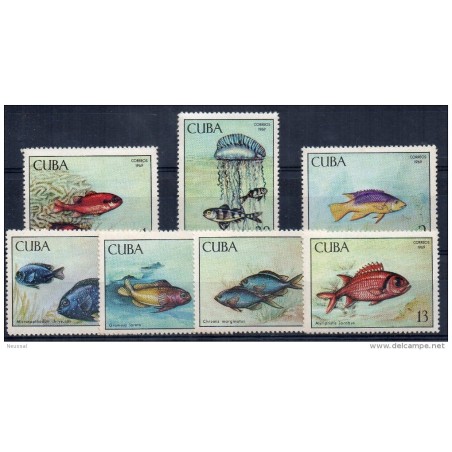 Serie n 129400   Peces  Cuba