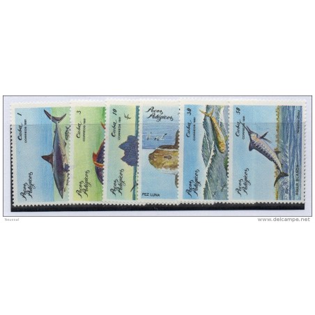 Serie n 22438   Peces  Cuba