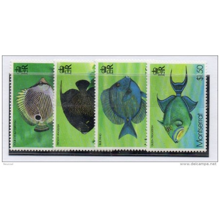 Serie n 3825    Peces  Montserrat