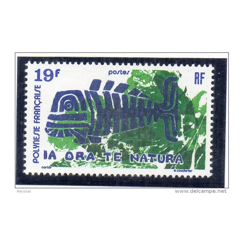 Sello n 105 Polynesia Francesa Sello n 105 Polynesia Francesa