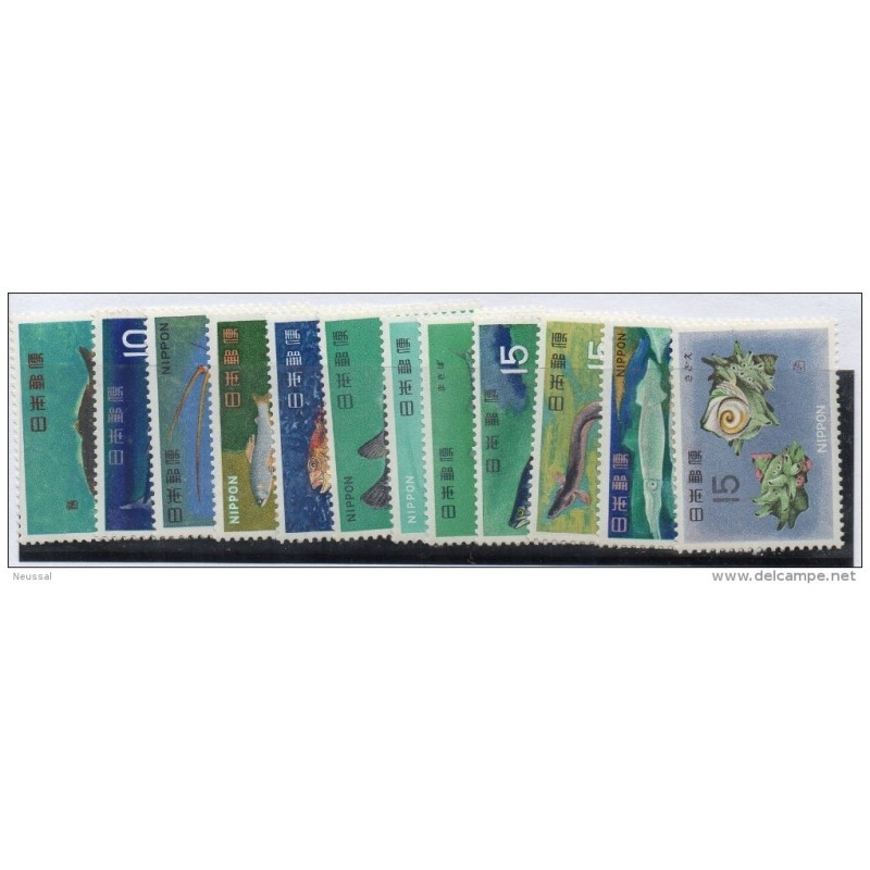 Serie n 82290 Peces Japon Serie n 82290 Peces Japon