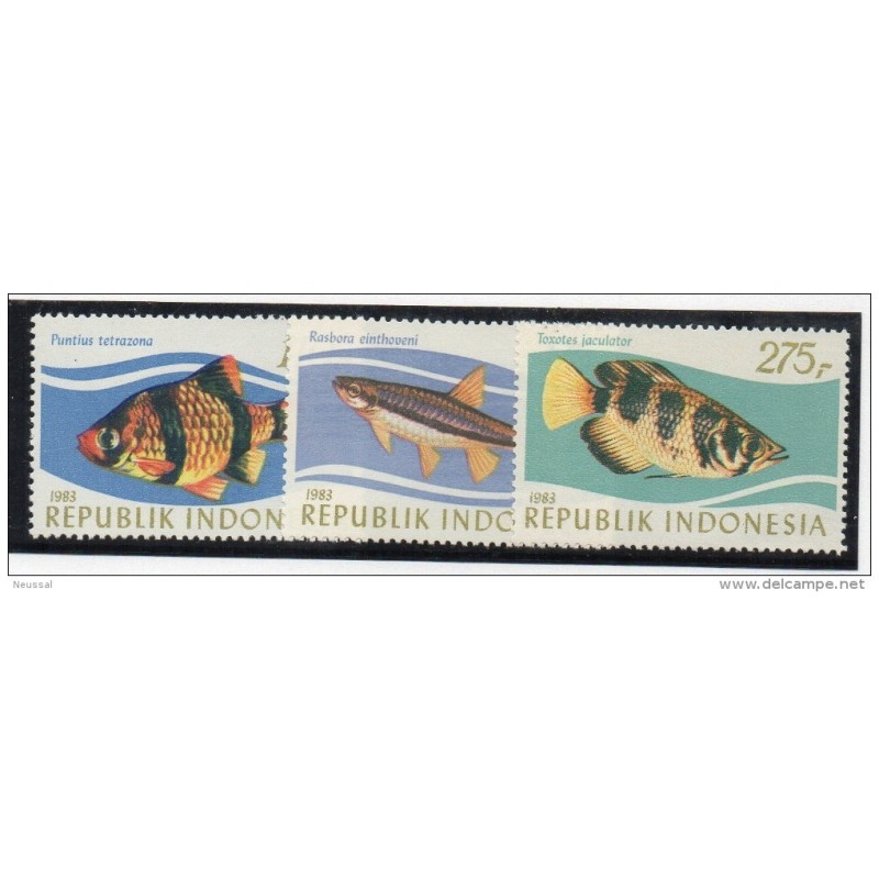 Serie n10057 Peces indonesia Serie n10057 Peces indonesia