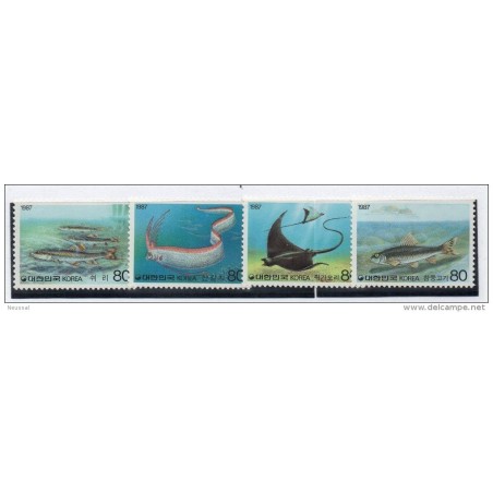 Serie n 13747   Peces   Korea