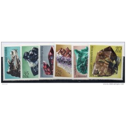Serie  n 142732   Minerales Alemania DDR