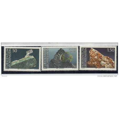 Serie n  92224   Minerales  Liechtestein