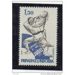 Sello n 281    Deportes  Andorra