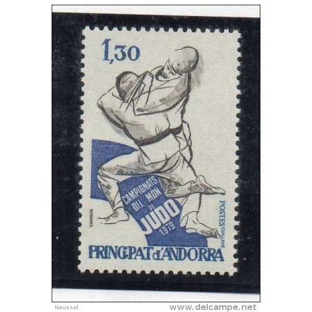 Sello n 281    Deportes  Andorra