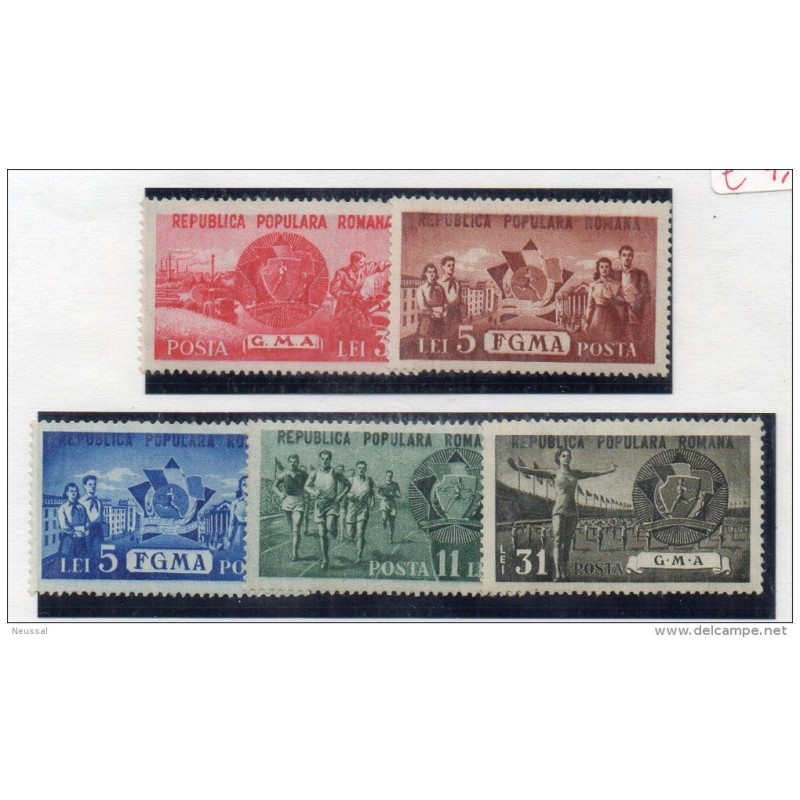 Serie n 112832 Deportes Rumania Serie n 112832 Deportes Rumania
