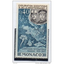 Sello  n 805  Monaco