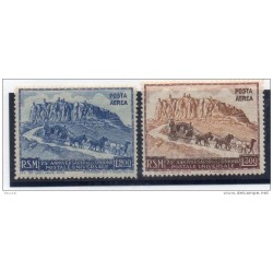 Sello n 73 y 73B   San marino