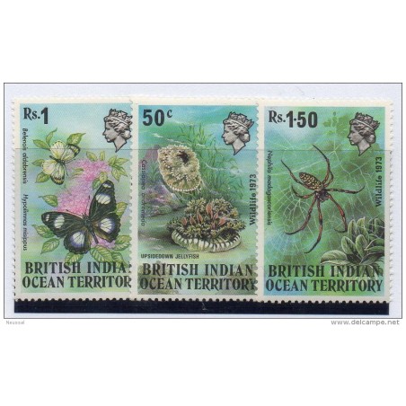 Serie  n 546  Insectos Indian ocean