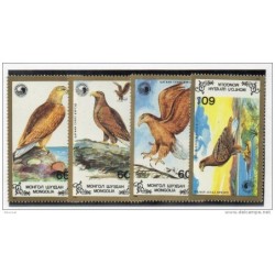 Serie n 16047  Pajaros Mongolia