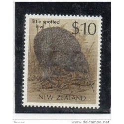 Sello  n 1027  Pajaros  New zeland