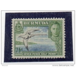 Sello n 112 Pajaros Bermuda